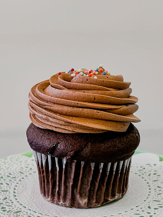 Chocolate-Chocolate Cupcake