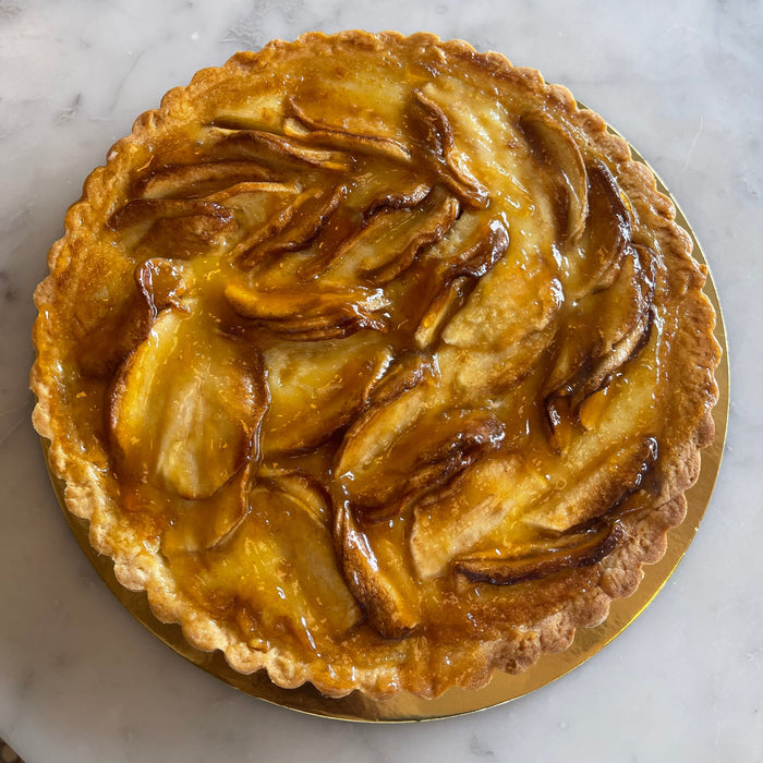 9" Apple Custard Tart