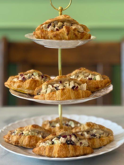 Curried Chicken Salad Mini Tea Sandwiches (1 dozen)