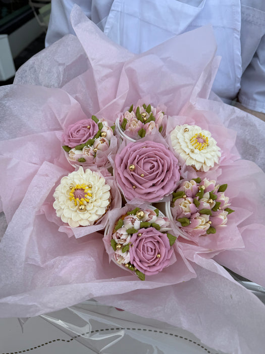Floral Cupcake Bouquet Small