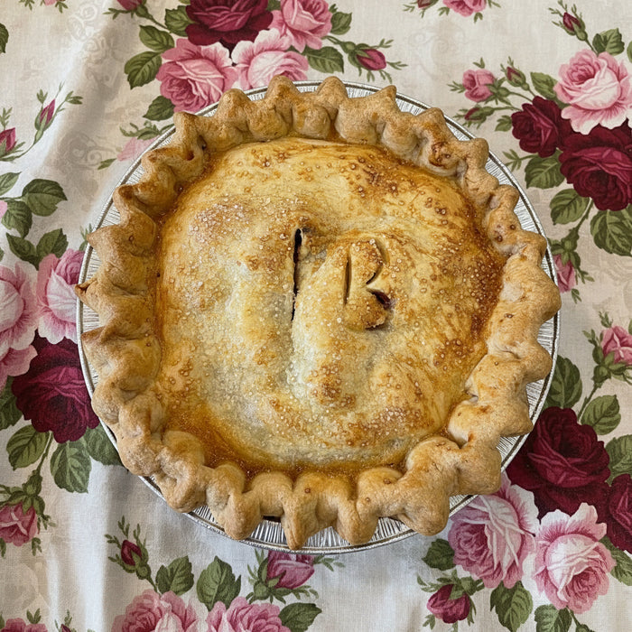 Peach Blueberry Pie