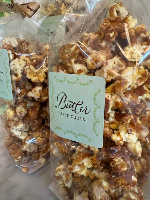 Caramel Popcorn Chocolate Drizzle