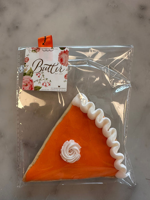 Pumpkin Pie Slice Cookie