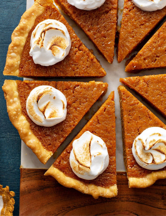 9" Sweet Potato Marshmallow Pie
