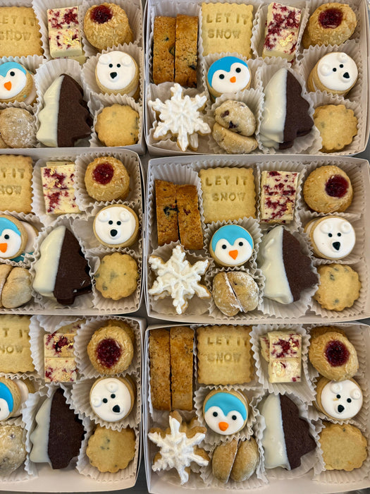 Box of Mini Christmas Cookies (Winter Charm Version)