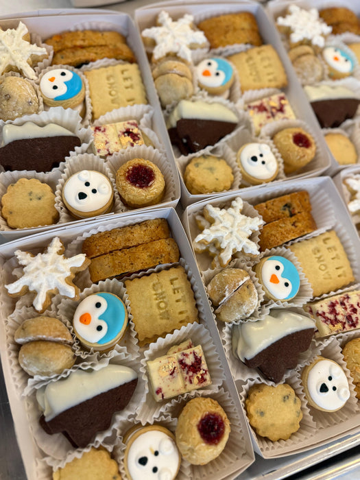 Box of Mini Christmas Cookies (Winter Charm Version)