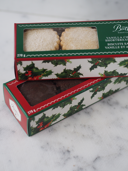 Christmas Shortbread Sandwich Cookies