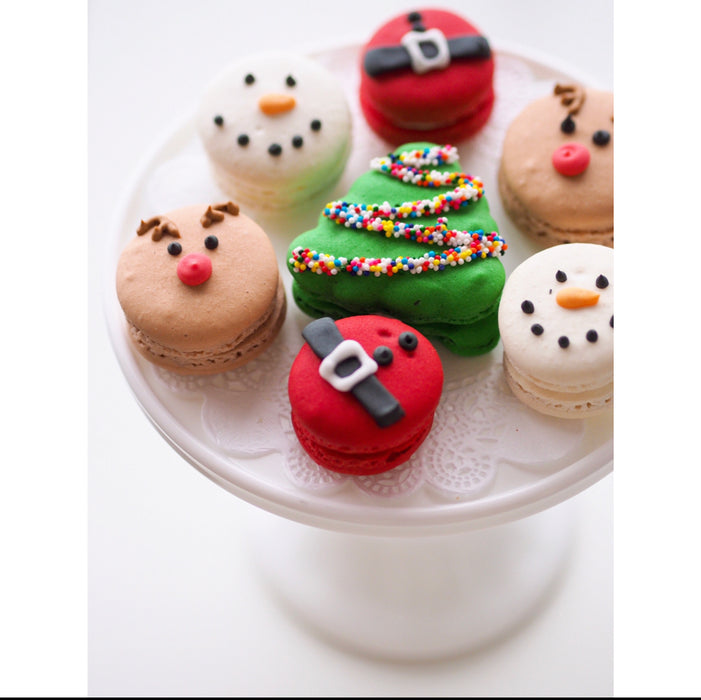 Box of 5 Holiday Macarons