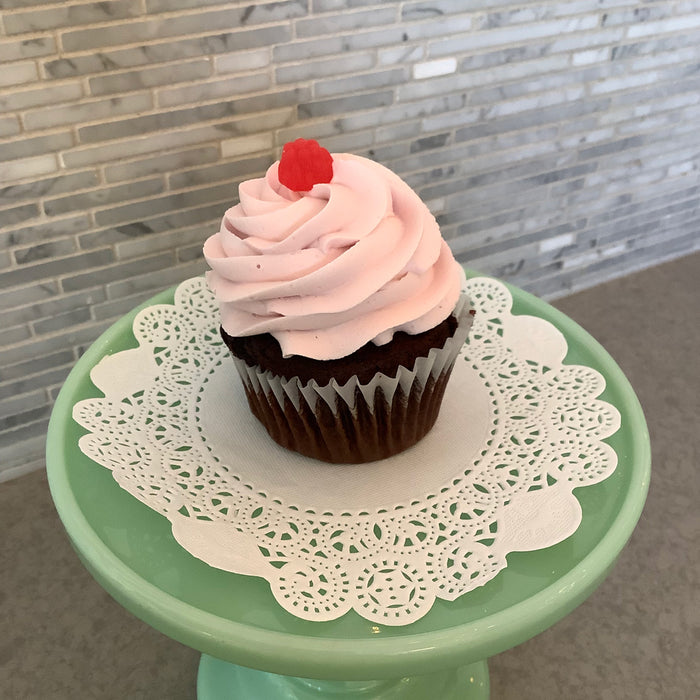 Chocolate-Raspberry Cupcake