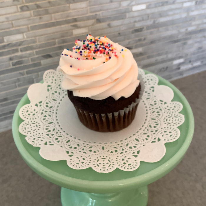 Chocolate-Vanilla Cupcake